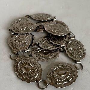 Chic Silver tone Women's Belt